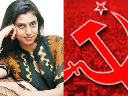 തലയിൽ മുണ്ടിട്ട് സിപിഎം.. ത്രിപുരയിലെ മൂക്കും കുത്തി വീഴ്ചയിൽ സിപിഎമ്മിനെ ട്രോളി പ്രമുഖ നടി!