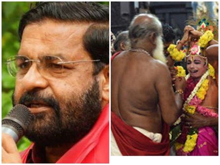 ഡിജിപി ആര്‍ ശ്രീലേഖയ്ക്ക് കടകംപള്ളിയുടെ കുത്ത്.... ആചാരം അതിന്‍റെ മുറയ്ക്ക് തന്നെ നടക്കും