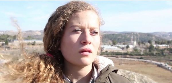 ഇസ്രായേൽ സൈനികരുടെ മുഖത്തടിച്ച കുറ്റത്തിന് പലസ്തീന്‍ ആക്ടിവിസ്റ്റ് അഹദ് തമീമിക്ക് എട്ടുമാസം തടവ്