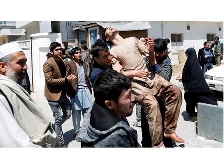 അഫ്ഗാനിലെ വോട്ടര്‍ രജിസ്‌ട്രേഷന്‍ കേന്ദ്രങ്ങള്‍ക്കു നേരെ ഭീകരാക്രമണം; 50 ലേറെ മരണം