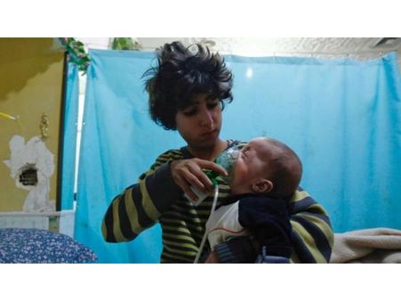 ദൗമയില്‍ രാസായുധം പ്രയോഗിച്ചതായി സംശയം; നൂറോളം പേര്‍ ശ്വാസം മുട്ടി മരിച്ചു