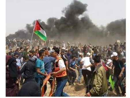 ഗാസ അതിര്‍ത്തിയില്‍ പ്രതിഷേധം തുടരുന്നു: ഇസ്രായേല്‍ വെടിവയ്പ്പില്‍ നാലുപേര്‍ കൂടി കൊല്ലപ്പെട്ടു