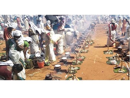 മലയോര ജനതയുടെ ശബരിമല: കള്ളിമാലി പൊങ്കാലയര്‍പ്പിച്ച് ജനസാഗരം