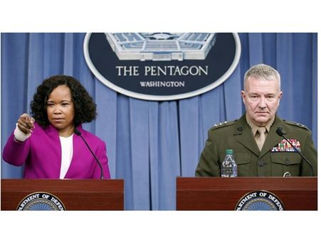 റഷ്യയുടെ അവകാശ വാദം ശരിയല്ലെന്ന് യുഎസ്: എല്ലാ മിസൈലുകളുകളും ലക്ഷ്യത്തിലെത്തിയെന്ന് പെന്റഗണ്‍