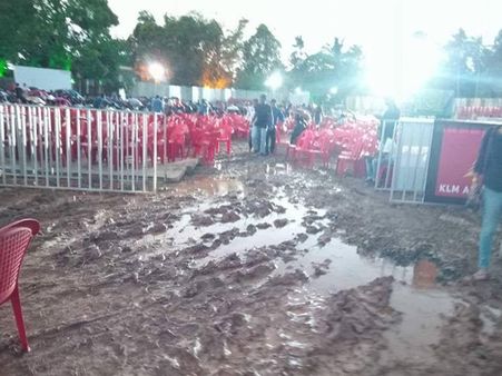 സംഗീതനിശയുടെ മറവില്‍ വയല്‍ നികത്തല്‍; കണ്ണടച്ച് അധികൃതരും രാഷ്ട്രീയപാര്‍ട്ടികളും