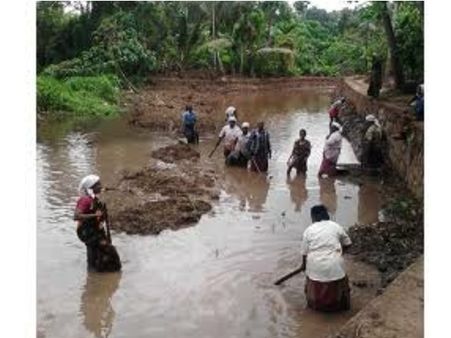 തൊഴിലാളികളും ജനപ്രതിനിധികളും നാട്ടുകാരും സന്നദ്ധ സംഘടന പ്രവര്‍ത്തകരും ഒരുമിച്ചു; കനാല്‍ നവീകരണത്തിന് ഉജ്ജ്വല തുടക്കം
