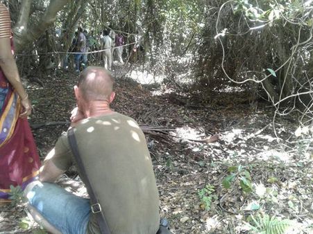 വിദേശ വനിതയുടെ വധം: കോവളത്ത് പ്രതികളുമായി തെളിവെടുപ്പ്, നിരപരാധിയാണെന്ന് ആവര്‍ത്തിച്ച് ഉമേഷ്