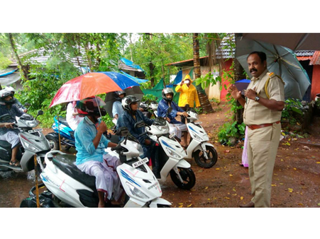 വടകരയില്‍ ആദ്യമായി ഭിന്നശേഷിക്കാര്‍ക്കായി ഡ്രൈവിങ്ങ് ടെസ്റ്റ് നടത്തി