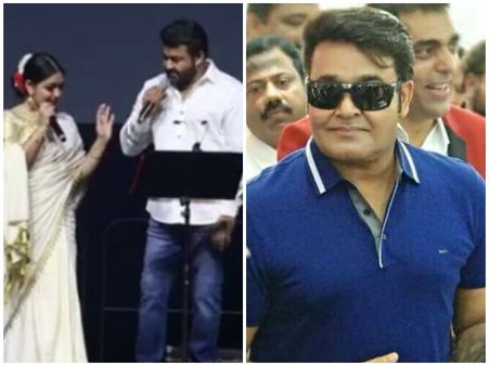 നൂറു കണക്കിന് കാണികളുടെ മുന്നിൽ മോഹൻലാലിന് കിട്ടിയ എട്ടിന്റെ പണി.. വീഡിയോ വൈറൽ