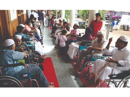 ഭിന്നശേഷിക്കാര്‍ക്ക് മാത്രമായി മലപ്പുറത്ത് പെരുന്നാള്‍ നമസ്‌കാരവും സല്‍ക്കാരവും