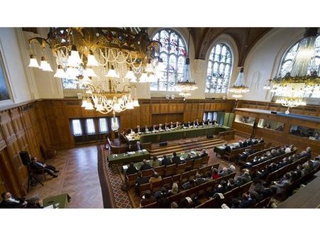 ഉപരോധത്തിനെതിരേ ഖത്തര്‍ അന്താരാഷ്ട്ര നീതിന്യായ കോടതിയില്‍