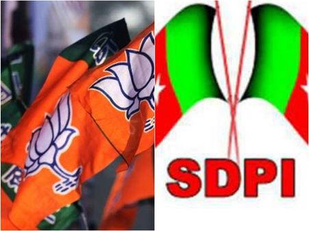 സിപിഎം കൊടിമരത്തില്‍ ബിജെപിയുടെ കൊടി കെട്ടി; എസ്ഡിപിഐ പ്രവർത്തകന്‍ പിടിയില്‍, സിസിടിവി തെളിവായി