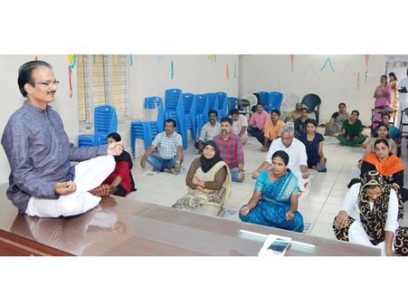 വയനാട്ടില്‍ അന്താരാഷ്ട്ര യോഗാദിനാചരണം നടത്തി