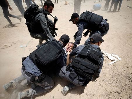 വെസ്റ്റ് ബാങ്കിലെ ഗോത്രവര്‍ഗ ഗ്രാമം ഒഴിപ്പിക്കാന്‍ ഇസ്രായേല്‍ ശ്രമം; 35 പലസ്തീനികള്‍ക്ക് പരിക്ക്