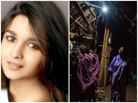 കര്‍ണാടകത്തിലെ ജനങ്ങളുടെ ഇരുട്ട് അകറ്റി! നടി ആലിയ ബട്ടിന് കൈയ്യടി! കൈക്കൂപ്പി ഒരു ഗ്രാമം