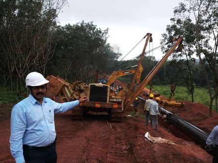 മുഖ്യമന്ത്രിയുടെ ജില്ലയില്‍ ഗെയില്‍ പൈപ്പ്‌ലൈന്‍ പദ്ധതി അന്തിമ ഘട്ടത്തിലേക്ക്
