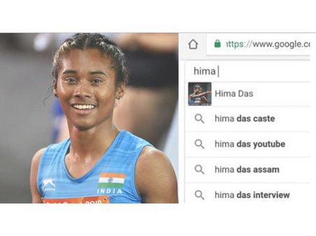 രാജ്യത്തിന്‍റെ യശസ് ഉയര്‍ത്തിയ ഹിമയുടെ ജാതി തിരഞ്ഞ് ഇന്ത്യ! മുന്നില്‍ മലയാളികള്‍