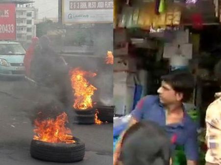 മഹാരാഷ്ട്ര കത്തുന്നു; വ്യാപക അക്രമങ്ങള്‍, പോലീസുകാരന്‍ കൊല്ലപ്പെട്ടു, നേതാക്കള്‍ക്ക് മര്‍ദ്ദനം!!