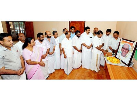 കെ കരുണാകരന്‍ ജന്മശതാബ്ദി; ലീഡറുടെ സ്മരണ പുതുക്കി കോണ്‍ഗ്രസ്