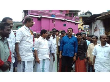 സുരേഷ്‌ ഗോപിയുടെ വട്ടവട സന്ദര്‍ശനം താരത്തിന്റേത് മര്യാദയില്ലാത്ത പ്രവര്‍ത്തിയെന്ന് ആരോപണം!!