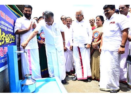 രണ്ടു വര്‍ഷത്തിനിടെ 31 പദ്ധതികള്‍ പൂര്‍ത്തീകരിച്ച് 15 ലക്ഷം പേര്‍ക്ക് കുടിവെള്ളമെത്തിച്ചു