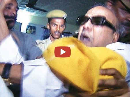 അയ്യോ കൊലപണ്ണുതേ.. കാപ്പാത്തുങ്കോ; തമിഴ് മക്കളുടെ ഉള്ളുലച്ച കരുണാനിധിയുടെ കരച്ചില്‍, പാതിരാ അറസ്റ്റ്