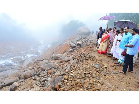 കണ്ണൂര്‍ ജില്ലയിൽ 15 ദുരിതാശ്വാസ ക്യാമ്പുകളിലായി 1190ലേറെ പേർ; ദുരിതാശ്വാസ പ്രവർത്തനങ്ങൾ ആരോഗ്യ മന്ത്രി വിലയിരുത്തി