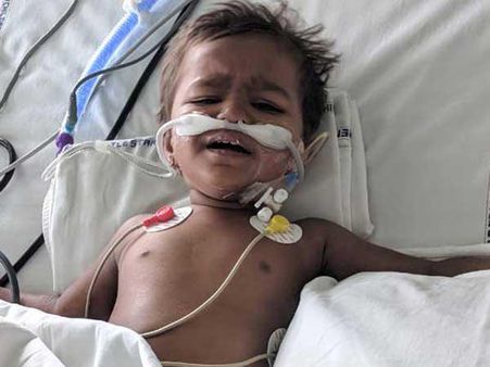 കുഞ്ഞ് ഭീമ പൊരുതുകയാണ്... മരണത്തെ തോല്‍പ്പിക്കാന്‍