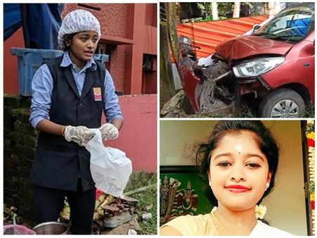 മീൻ വിറ്റ് സോഷ്യൽ മീഡിയയിൽ താരമായ ഹനാന്റെ കാർ അപകടത്തിൽപ്പെട്ടു.. അപകടം പുലർച്ചെ കൊടുങ്ങല്ലൂരിൽ