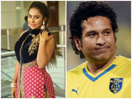 പുതിയ ആരോപണവുമായി നടി ശ്രീ റെഡ്ഡി.. ഇത്തവണ സച്ചിൻ തെണ്ടുക്കൽക്കറിനെതിരെ