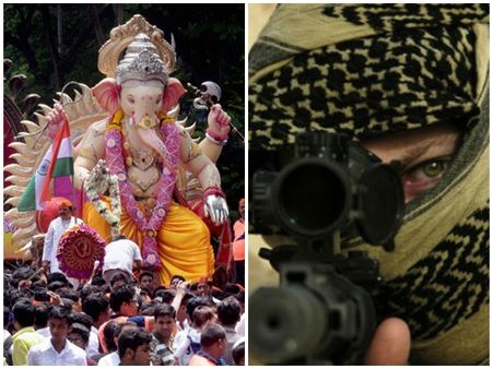 വിനായക ചതുര്‍ത്ഥിക്ക് വന്‍ ആക്രമണ പദ്ധതി! രണ്ട് ഭീകരര്‍ പിടിയില്‍!