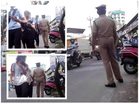 കൊച്ചിയിലെ ഞരമ്പ് രോഗിയായ പോലീസുകാരന്‍റെ സ്പര്‍ശന രസങ്ങള്‍! സോഷ്യല്‍ മീഡിയയില്‍ വൈറലാകുന്നു