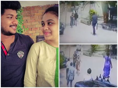 ഞെട്ടിച്ച് ദുരഭിമാനക്കൊല.. യുവാവിനെ ഗർഭിണിയായ ഭാര്യയുടെ മുന്നിലിട്ട് വെട്ടിക്കൊന്നു