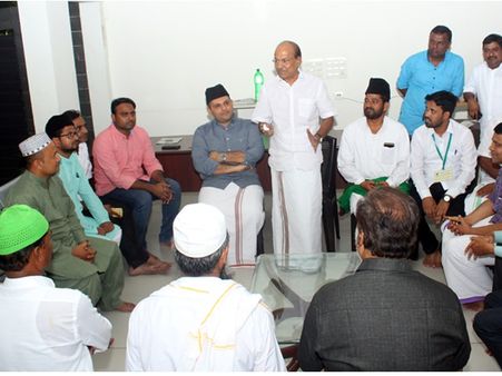 പ്രളയ ദുരിതാശ്വാസ പ്രവര്‍ത്തനങ്ങള്‍ക്ക് സഹായ ഹസ്തവുമായി ഇതര സംസ്ഥാന മുസ്ലിം ലീഗ് കമ്മിറ്റികളും