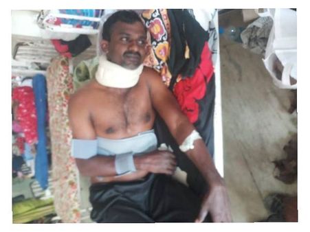 ട്രാഫിക് ഡ്യുട്ടിക്കിടെ എസ്ഐ മര്‍ദിച്ചെന്ന് ആരോപണം: തുമ്പ പൊലീസ് സ്റ്റേഷൻ സിപിഎം ഉപരോധിച്ചു