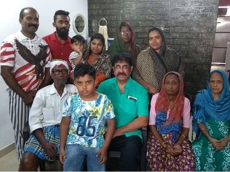 ക്യാപ്റ്റന്‍ രാജുവിന്റെ വിയോഗം താങ്ങാനാകാതെ മട്ടാഞ്ചേരിയില്‍ രണ്ട് കുടുംബങ്ങള്‍