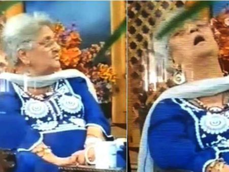 ദൂരദര്‍ശനില്‍ തത്സമയ പരിപാടിക്കിടെ മരണം; വീഡിയോ വൈറല്‍, അന്തരിച്ചത് പ്രമുഖ എഴുത്തുകാരി