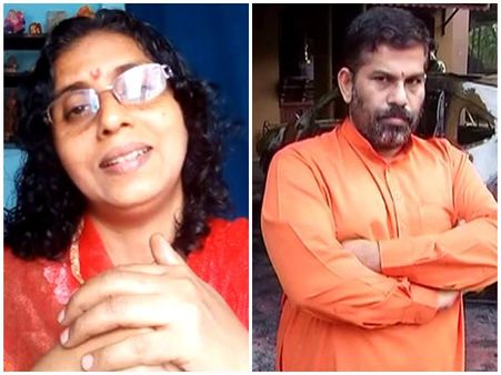 സ്വാമി സന്ദീപാനന്ദ ഗിരിക്കെതിരെ ആരോപണവുമായി യുവതി, ഫേസ്ബുക്ക് വീഡിയോ