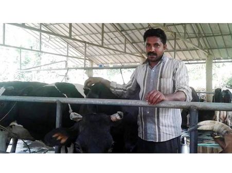 കണക്കുകളുടെ ലോകത്ത് നിന്ന് അഭിലാഷെത്തിയത് ക്ഷീരമേഖലയില്‍: യുവകര്‍ഷകനെ തേടിയെത്തിയത് പുരസ്കാരങ്ങള്‍!