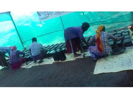 ഇടുക്കിയിലെ തൊഴിലുറപ്പിന് ഇങ്ങനെയും ഒരു മുഖം: സിമിന്റ്കട്ട നിര്‍മ്മാണ മേഖലയിലേക്ക് തൊഴിലുറപ്പും