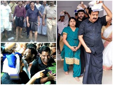 രമേശ് ചെന്നിത്തലയ്ക്ക് ആചാരം തെറ്റിക്കാം... പക്ഷേ, സുപ്രീം കോടതി ഉത്തരവ് സഹിക്കില്ല; ഇരട്ടത്താപ്പ്?