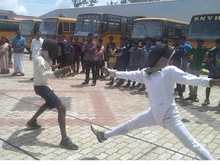 ആവേശമുയര്‍ത്തി ഇടുക്കി ജില്ലാ ഫെന്‍സിംഗ് ചാമ്പ്യന്‍ഷിപ്പ്