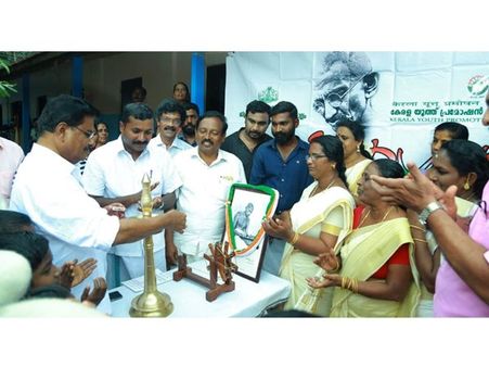 ഗാന്ധി സന്ദേശങ്ങളെ തമസ്‌ക്കരിക്കാനുള്ള ശ്രമങ്ങളെ ചെറുക്കണമെന്ന് എംഎൽഎ; നഗരത്തിന്റെ മുഖഛായ മാറ്റാൻ മഹാ ശുചീകരണവും!