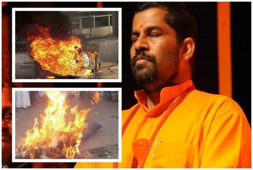 നിലപാട് മാറ്റിയില്ലെങ്കില്‍ അനുഭവിക്കും..... പി പരമേശ്വരന്‍ ഭീഷണിപ്പെടുത്തിയെന്ന് സന്ദീപാനന്ദഗിരി