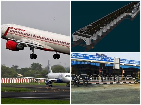 തിരുവനന്തപുരത്ത് കടലില്‍ വിമാനമിറങ്ങും; രാജ്യത്തെ ആദ്യ കടല്‍ റണ്‍വേക്കായി പദ്ധതിയൊരുങ്ങുന്നു