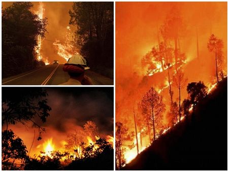 കാലിഫോര്‍ണിയയെ വിഴുങ്ങി കാട്ടുതീ.. ഇതുവരെ മരിച്ചത് 71 പേര്‍.. 1000 ത്തോളം പേരെ കാണാനില്ല