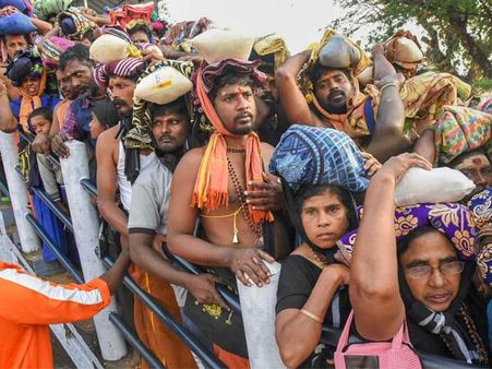 ശബരിമല : ഓൺലൈൻ വഴി ബുക്ക് ചെയ്‌തെത്തുന്ന തീർത്ഥാടകരുടെ എണ്ണത്തിൽ വർധനവ്