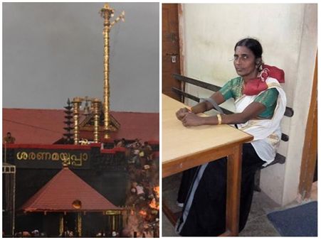 ശബരിമല താൽക്കാലിക ഇടത്താവളം ശശികല ഉദ്ഘാടനം ചെയ്തു, നടപടി വിവാദത്തിൽ