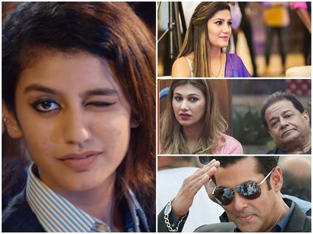 2018ല്‍ ഇന്ത്യക്കാര്‍ ഏറ്റവും കൂടുതല്‍ തിരഞ്ഞ സെലിബ്രിറ്റി പ്രിയാ വാര്യര്‍; ആദ്യ പത്തില്‍ സല്‍മാനും