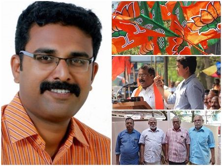 ബിജെപിയില്‍ പൊട്ടിത്തെറി; സംസ്ഥാന നേതാക്കള്‍ക്ക് പുറമെ യുവമോര്‍ച്ച ജില്ല പ്രസിഡന്റും സിപിഎമ്മിലേക്ക്